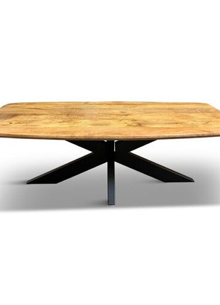 Salontafel Oslo Deens Ovaal 130x70cm Mango Naturel