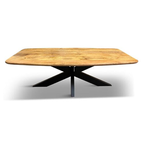 Salontafel Oslo Deens Ovaal 130x70cm Mango Naturel