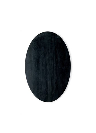 Salontafel Tulsa Ovaal 110x70cm Mango Zwart