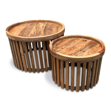 Salontafel S/2 Sven Mango Naturel