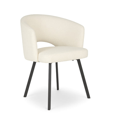 Eetkamerstoel Nice Bouclé Naturel