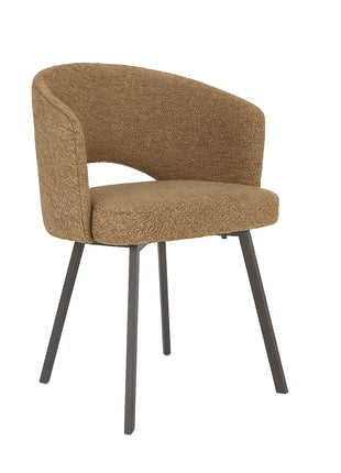 Eetkamerstoel Nice Bouclé Taupe