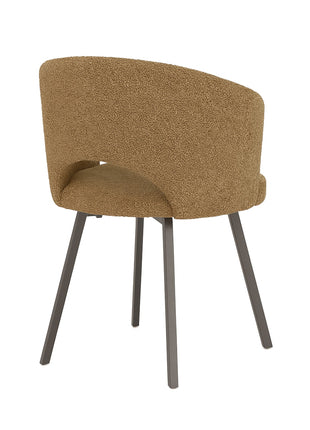 Eetkamerstoel Nice Bouclé Taupe