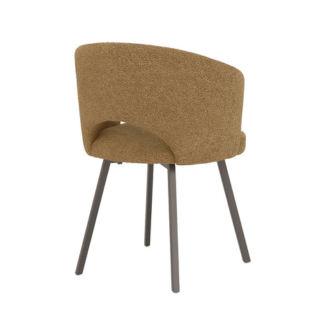 Eetkamerstoel Nice Bouclé Taupe