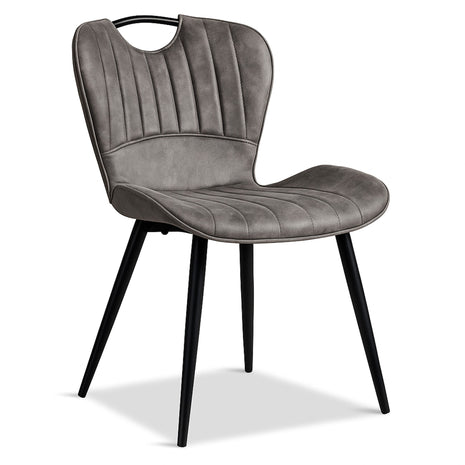 Eetkamerstoel Paris Misty Antraciet