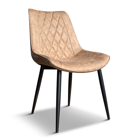 Eetkamerstoel Baldwin Misty Light Brown