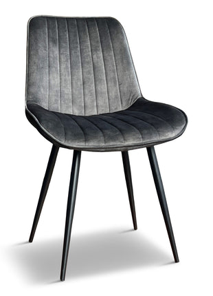 Eetkamerstoel Winston Velvet Hunter