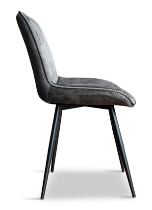 Eetkamerstoel Winston Velvet Hunter