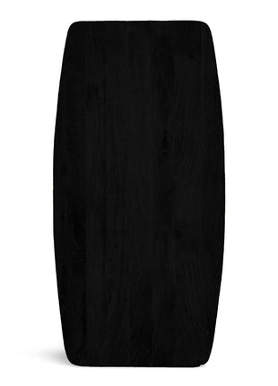 Eettafel Oslo Deens Ovaal 260x110cm Zwart Mango